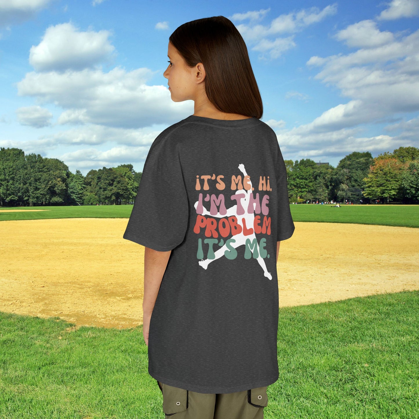 I'm the Problem - Pitcher - Front & Back Tee