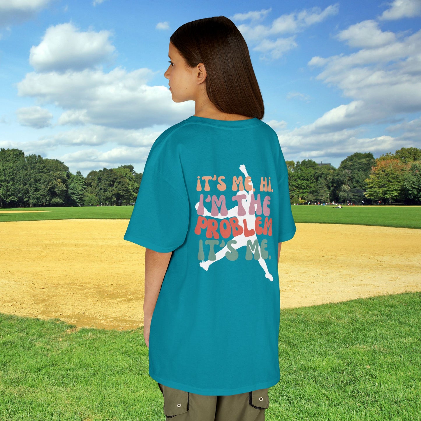 I'm the Problem - Pitcher - Front & Back Tee