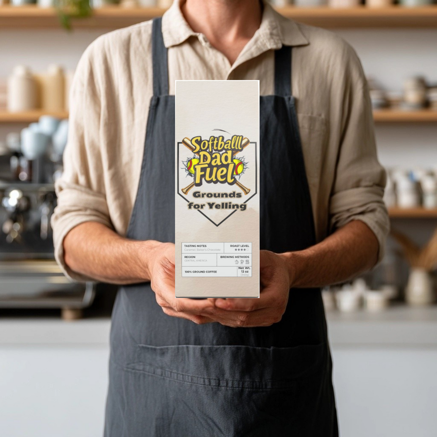 Custom Message - Bag of Coffee for Dad, Coach, Uncle