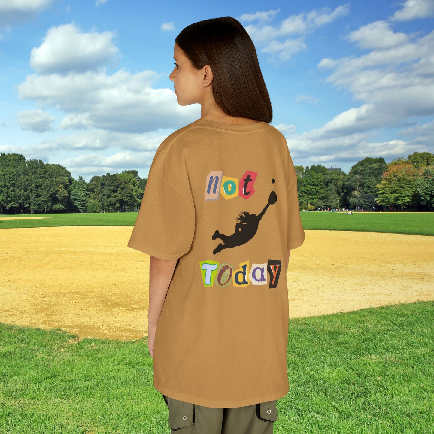 Not Today - Fielder - Front & Back Design