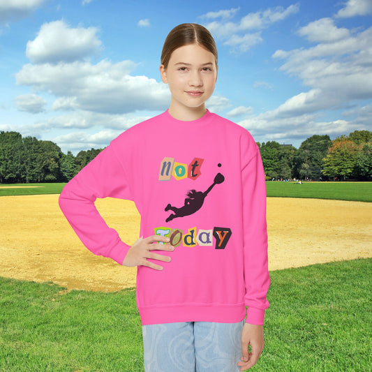 Not Today Sweater - Front & Back Design