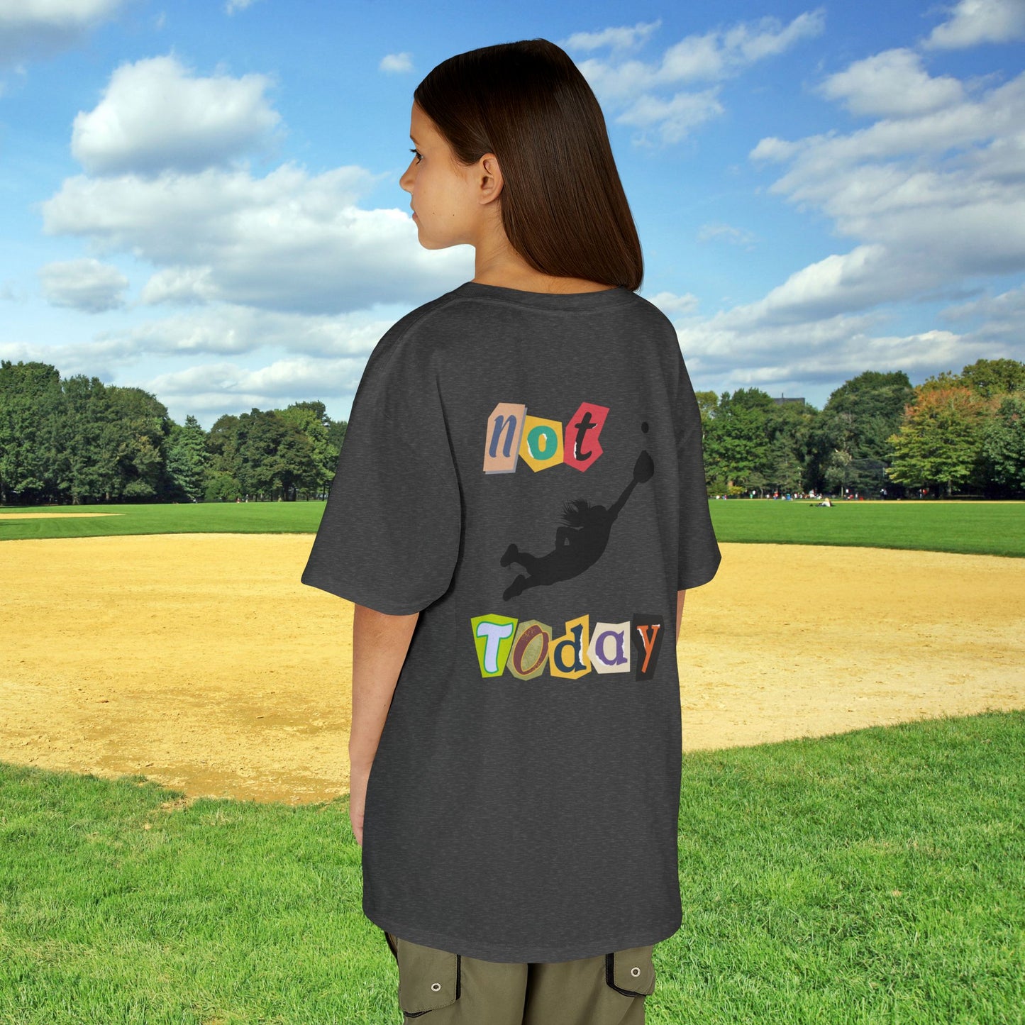 Not Today - Fielder - Front & Back Design