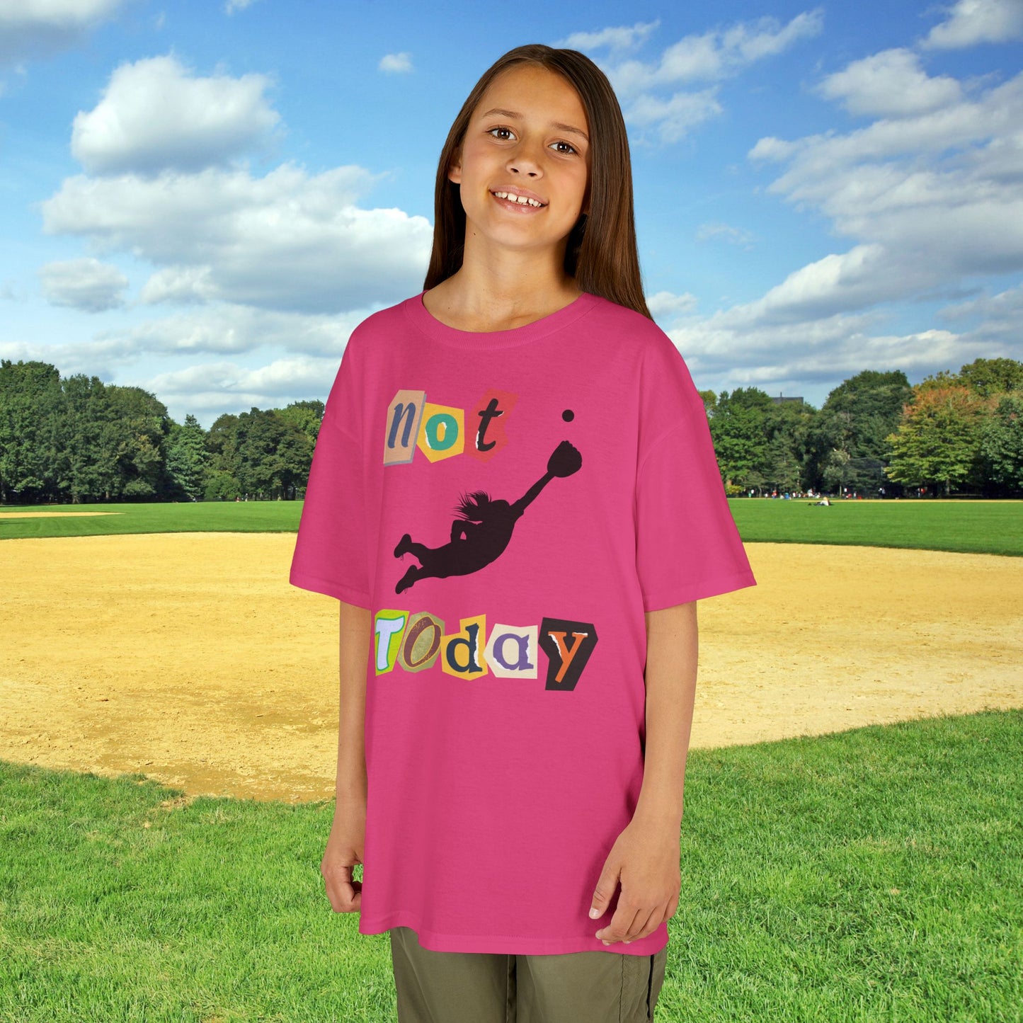 Not Today - Fielder - Front & Back Design