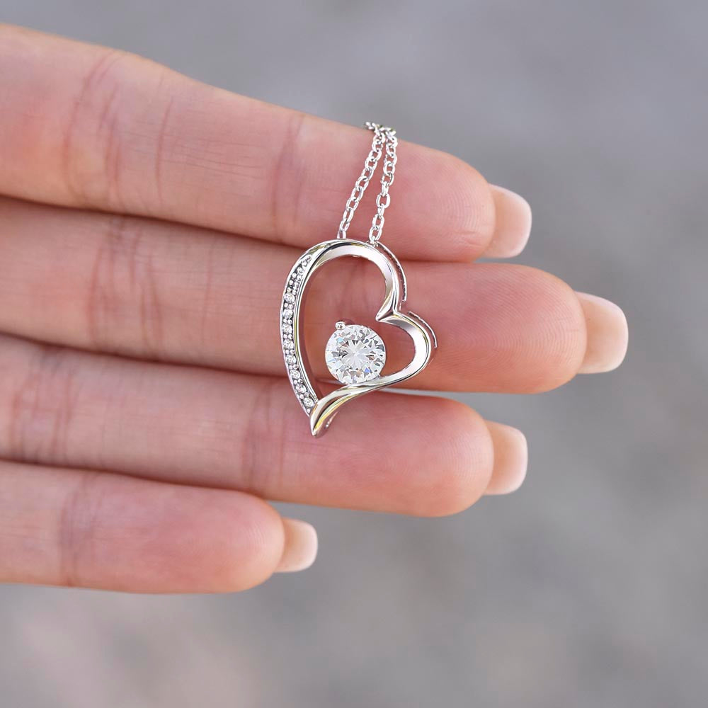 To My Daughter Necklace Customized To & From