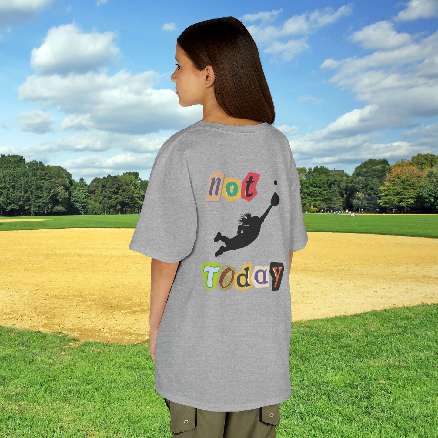 Not Today - Fielder - Front & Back Design