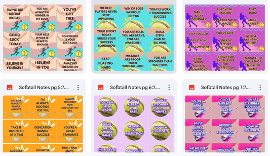 🥎 Ultimate Softball Parent DIGITAL Bundle