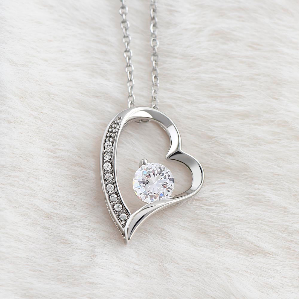 To My Daughter Necklace Customized To & From