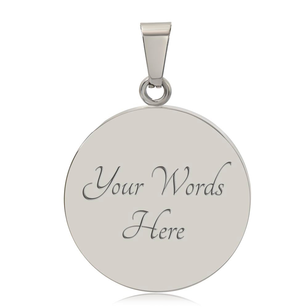 Softball Mom Necklace – Personalized Back Engraving