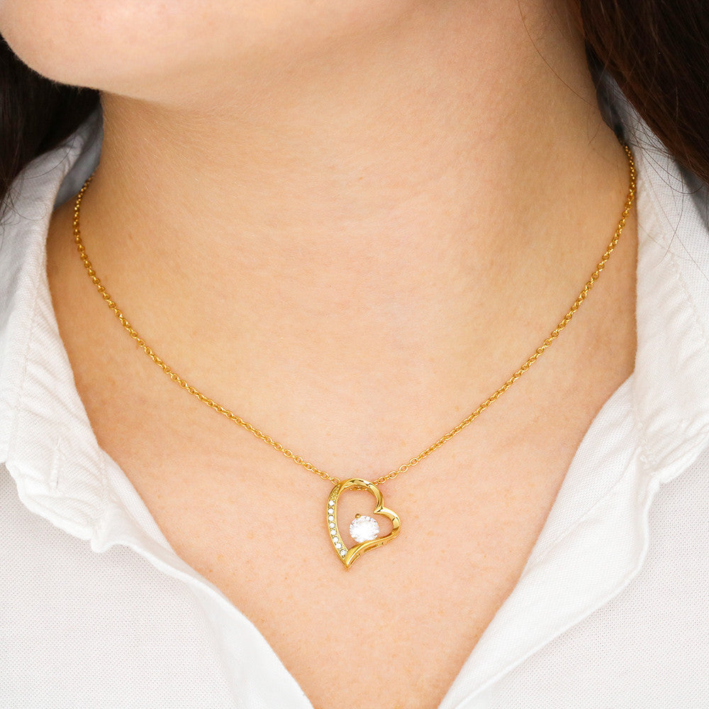 To My Daughter Necklace Customized To & From