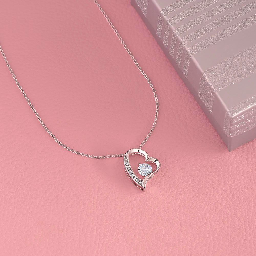 To My Daughter Necklace Customized To & From