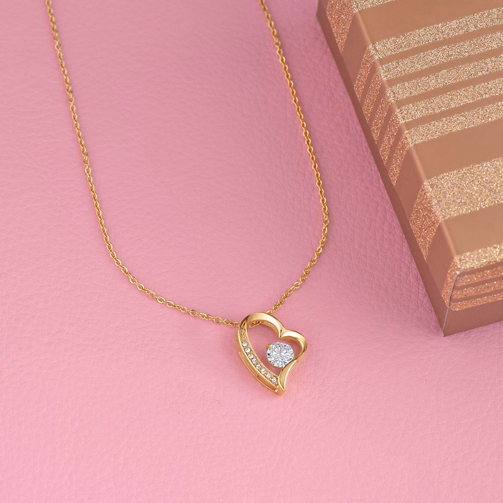 To My Daughter Necklace Customized To & From