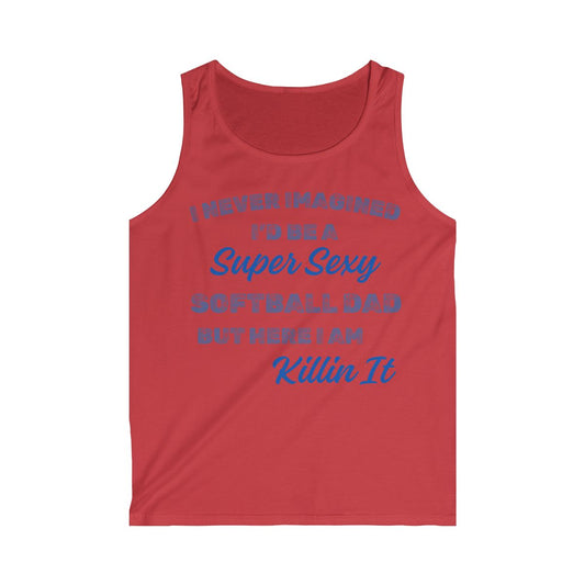 Sexy Softball Dad Tank