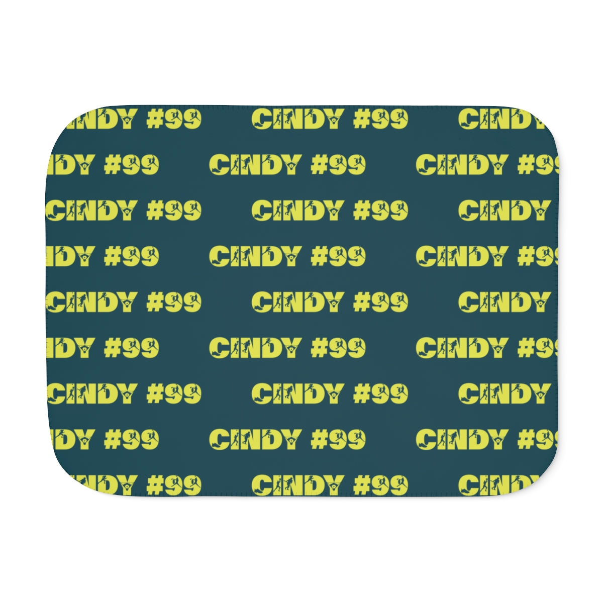 Personalized Name + Number Sherpa Blanket