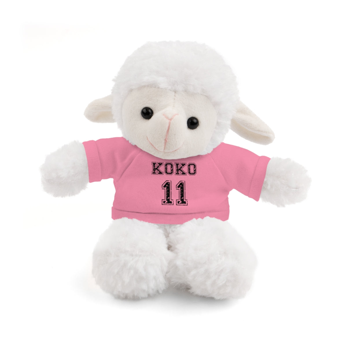 🧸 Personalized Plush Stuffed Animal with Custom Tee