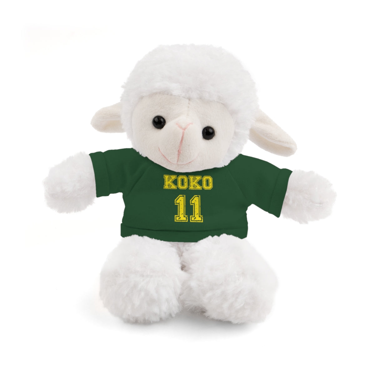 🧸 Personalized Plush Stuffed Animal with Custom Tee