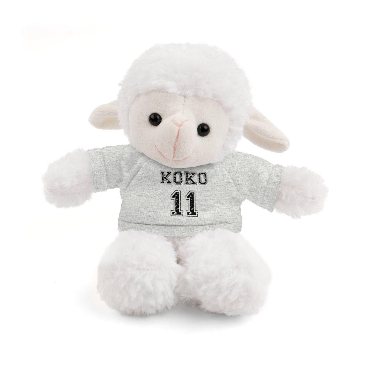 🧸 Personalized Plush Stuffed Animal with Custom Tee