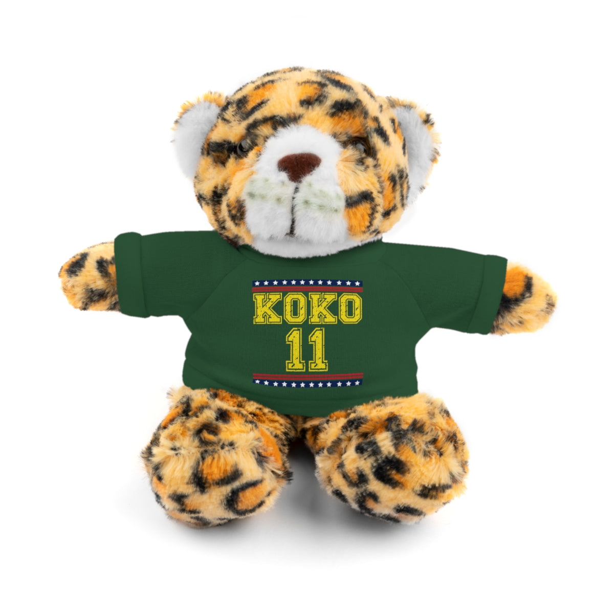 🧸 Personalized Plush Stuffed Animal with Custom Tee
