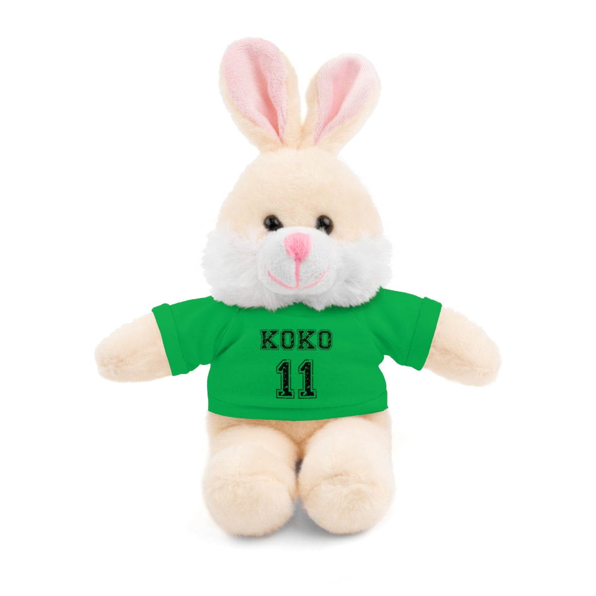 🧸 Personalized Plush Stuffed Animal with Custom Tee