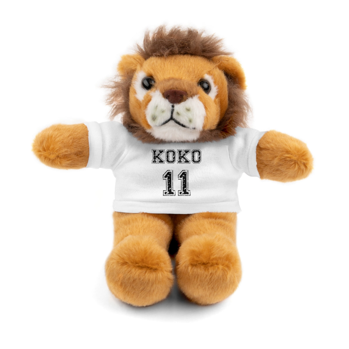 🧸 Personalized Plush Stuffed Animal with Custom Tee