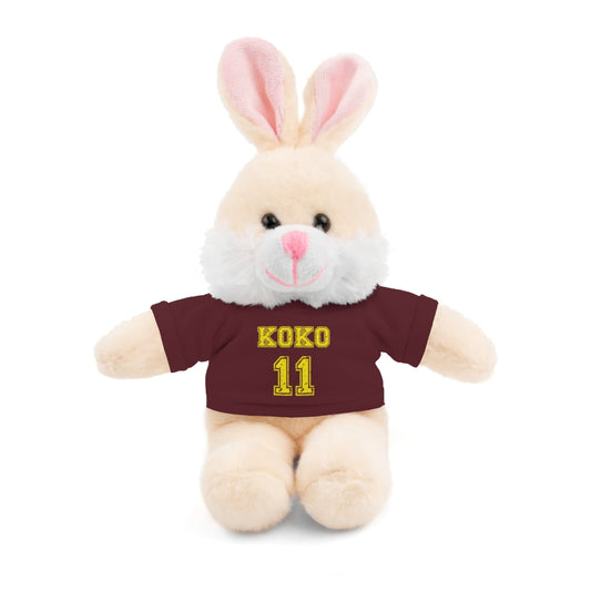🧸 Personalized Plush Stuffed Animal with Custom Tee