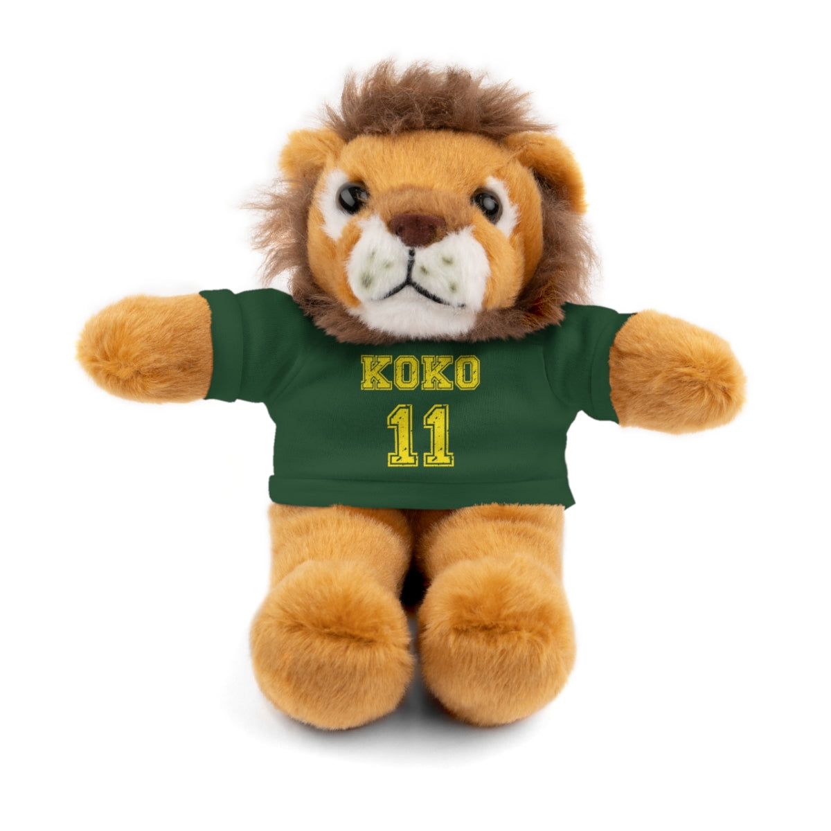 🧸 Personalized Plush Stuffed Animal with Custom Tee