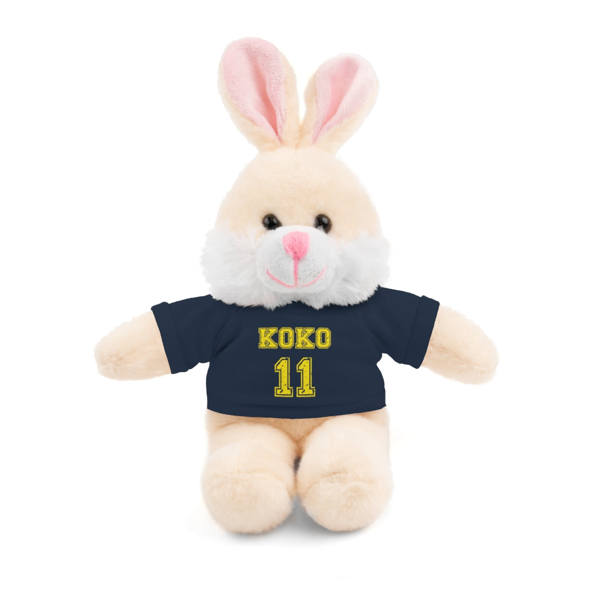 🧸 Personalized Plush Stuffed Animal with Custom Tee