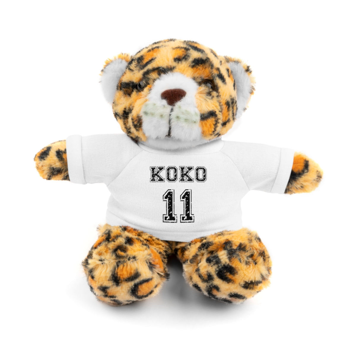 🧸 Personalized Plush Stuffed Animal with Custom Tee