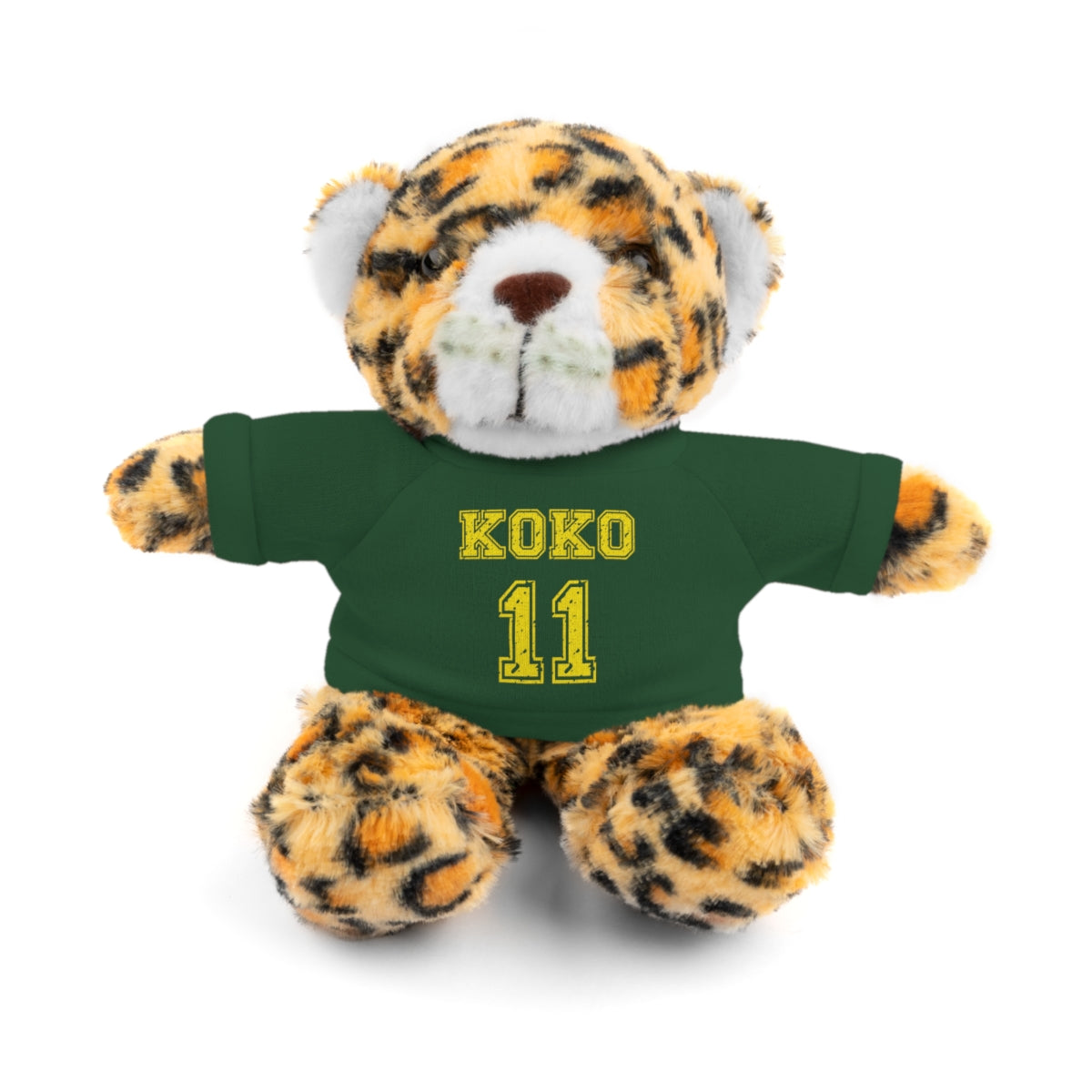 🧸 Personalized Plush Stuffed Animal with Custom Tee