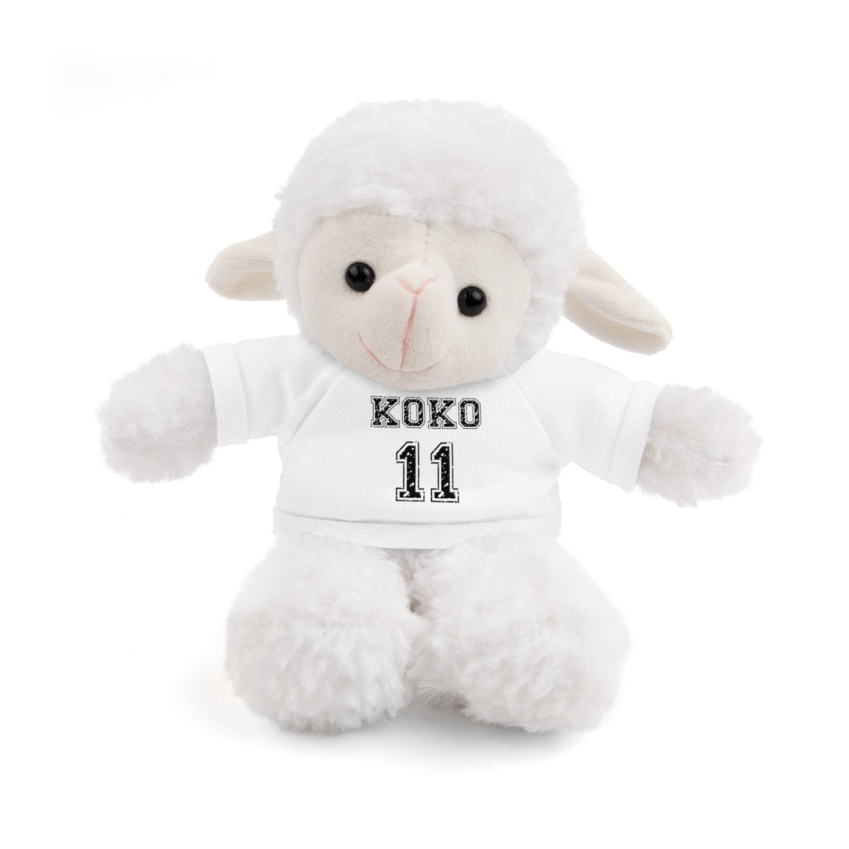 🧸 Personalized Plush Stuffed Animal with Custom Tee