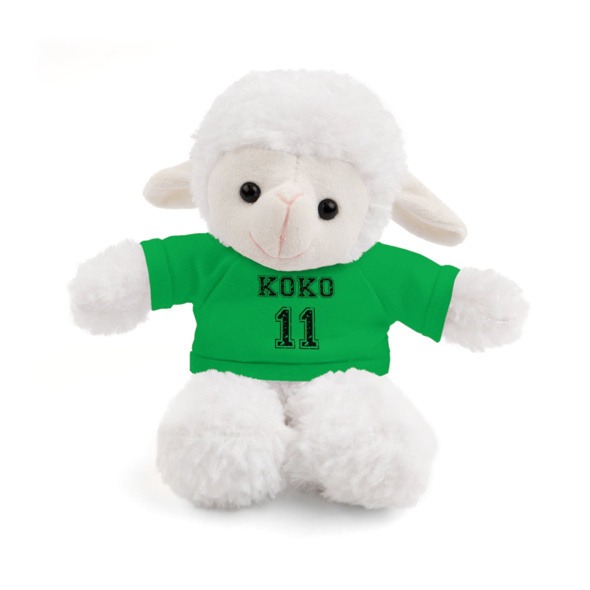 🧸 Personalized Plush Stuffed Animal with Custom Tee