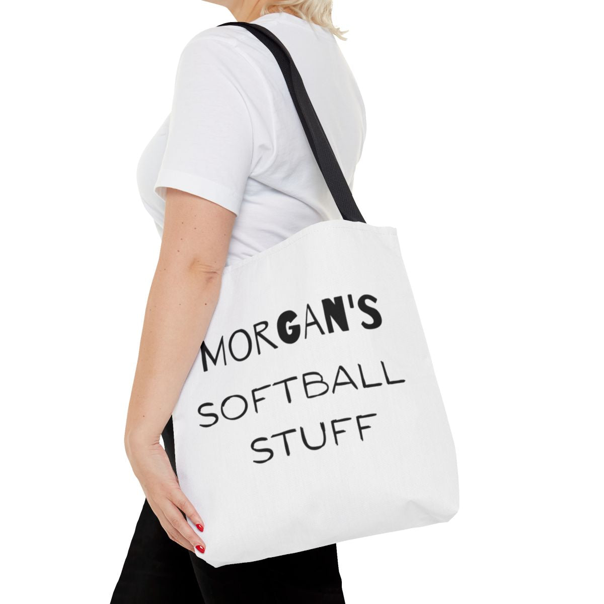 Personalized Tote Bag – Custom Name, 3 Sizes