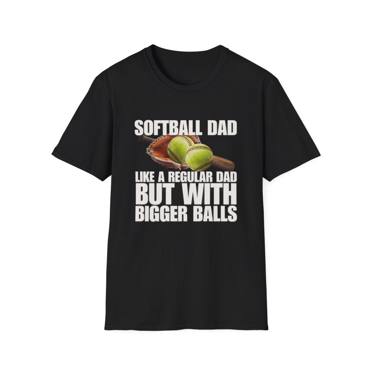 Funny Softball Dad Shirt | Father’s Day Gift for Sports Dads
