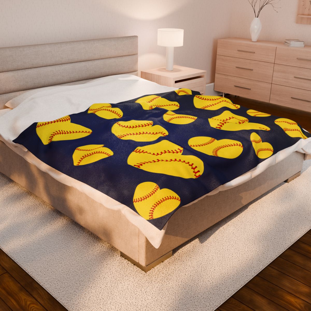 Softball Hearts