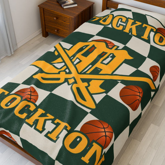 Custom Moorpark Basketball Blanket