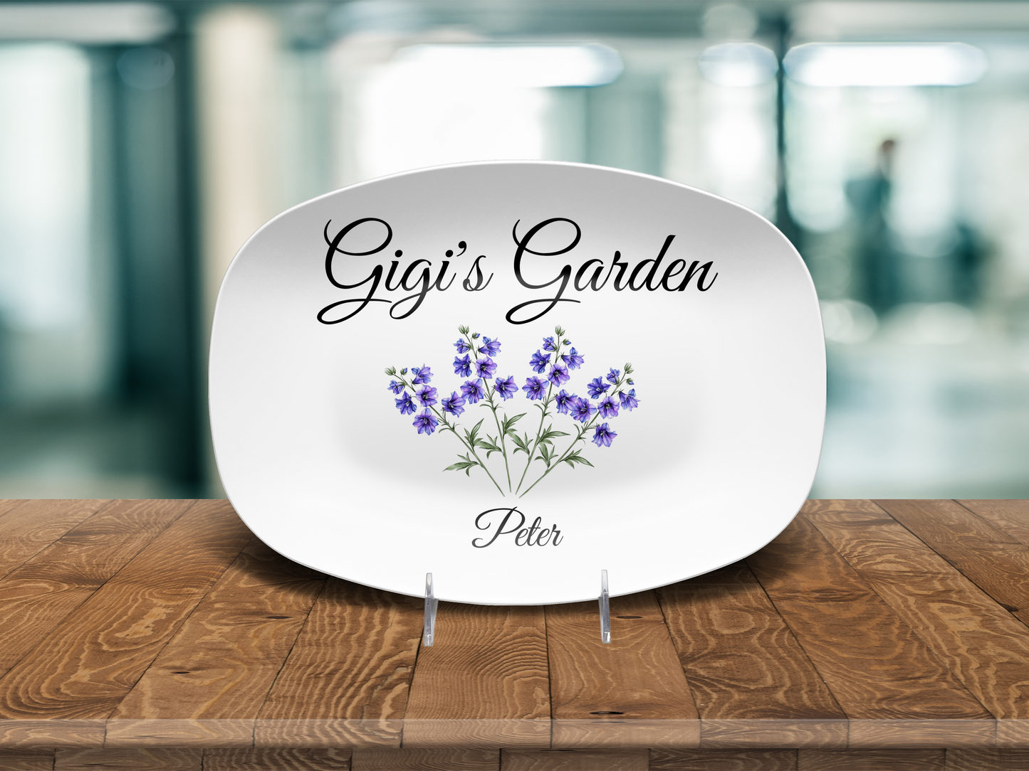 Mom's - Grandma's - Abuela's Garden Platter