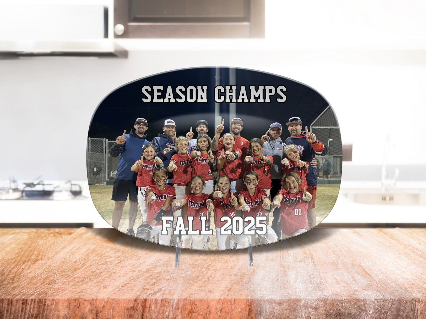 Team Photo Platter Gift