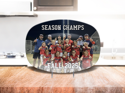 Team Photo Platter Gift