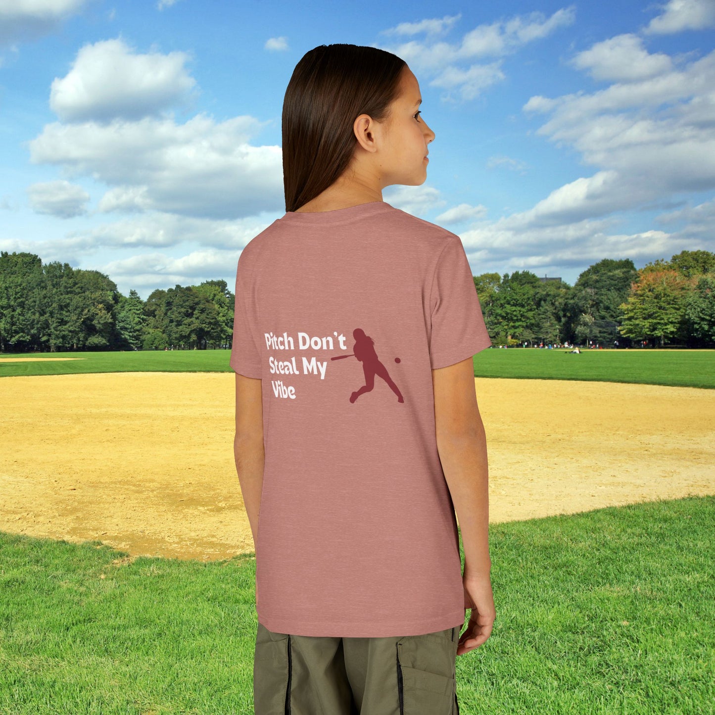 Pitch Don't Steal My Vibe - Light - Front & Back Design