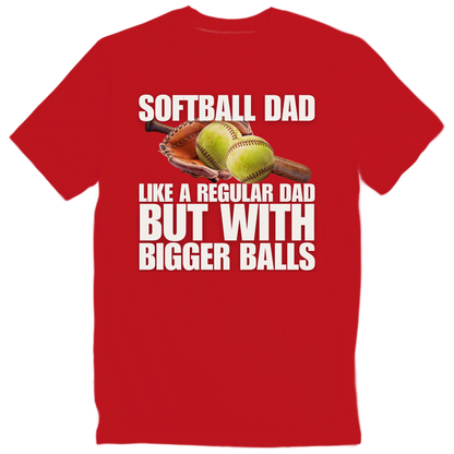 Funny Softball Dad Shirt | Father’s Day Gift for Sports Dads
