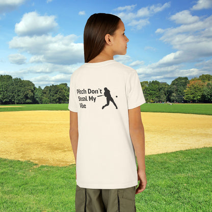 Pitch Don't Steal My Vibe - Batter - Front & Back Design