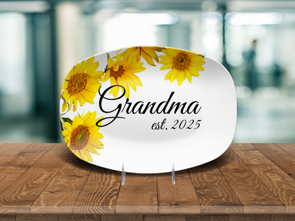 🌻 Sunflowers, Smiles & Snacks – The Platter That Says It All 🌻