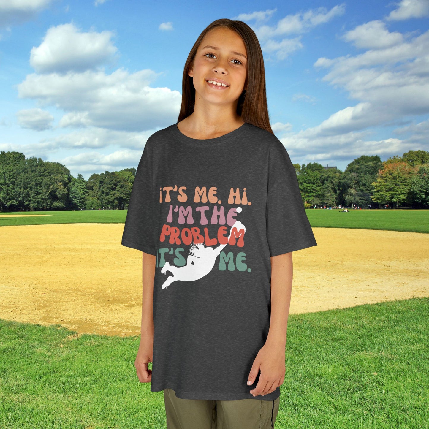 I'm the Problem Fielder - Front & Back Design Tee