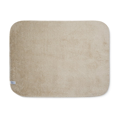 NAVY 60x80 Palm, Ventura Girls Fastpitch 50th Anniversary Sherpa Blanket — Soft Two-Tone Baseball Design