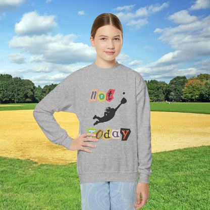Not Today Sweater - Front & Back Design