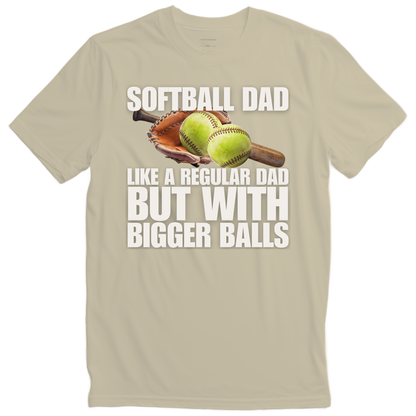 Funny Softball Dad Shirt | Father’s Day Gift for Sports Dads