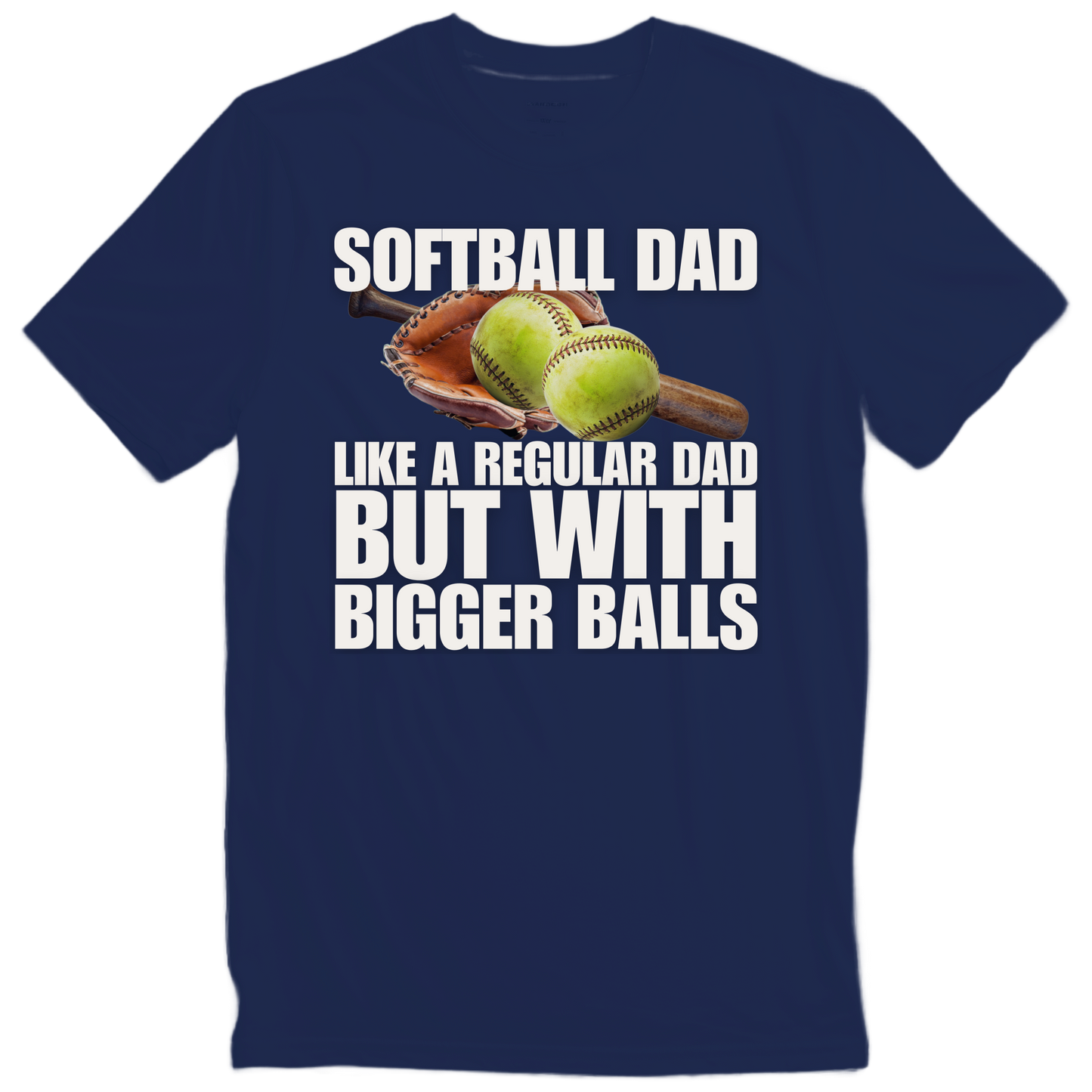 Funny Softball Dad Shirt | Father’s Day Gift for Sports Dads