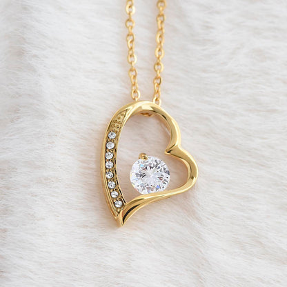 To My Daughter Necklace Customized To & From