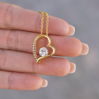 To My Daughter Necklace Customized To & From