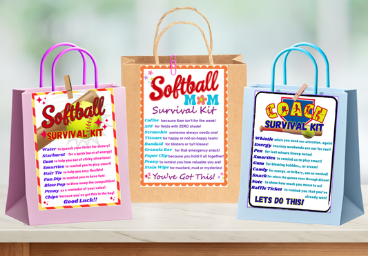 🥎 Ultimate Softball Parent DIGITAL Bundle