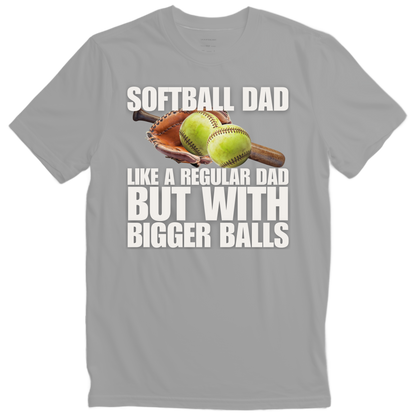 Funny Softball Dad Shirt | Father’s Day Gift for Sports Dads